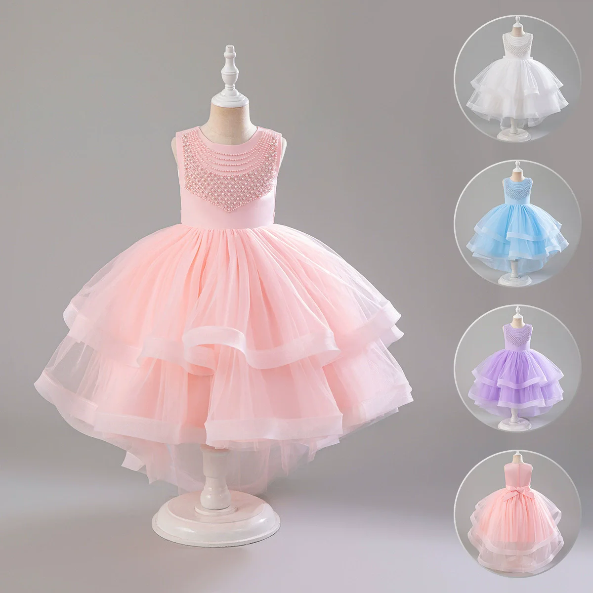 Fashion Girls Dresses for Party and Wedding Lace Sleeveless Bridesmaid Dresses Summer New Children Princess Dress 5-14 Years
Fashion Girls Dresses for Party and Wedding Lace Sleeveless Bridesmaid Dresses Summer New Children Princess Dress 5-14 Years