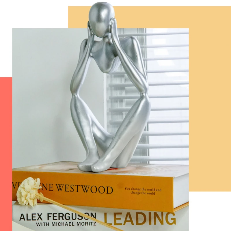 Light Luxury Minimalist Character Ornaments Nordic Creative Ornaments Room Decorations Dancer Sculptures White Desk Decorations
Light Luxury Minimalist Character Ornaments Nordic Creative Ornaments Room Decorations Dancer Sculptures White Desk Decorations