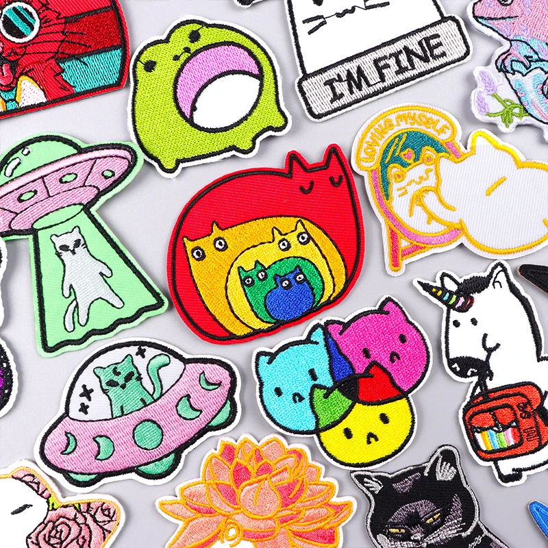 Cartoon Animal Patch Iron On Patches For Clothing Thermoadhesive Patches On Clothes Cute Cat Patch Iron On Patches On Clothes
Cartoon Animal Patch Iron On Patches For Clothing Thermoadhesive Patches On Clothes Cute Cat Patch Iron On Patches On Clothes