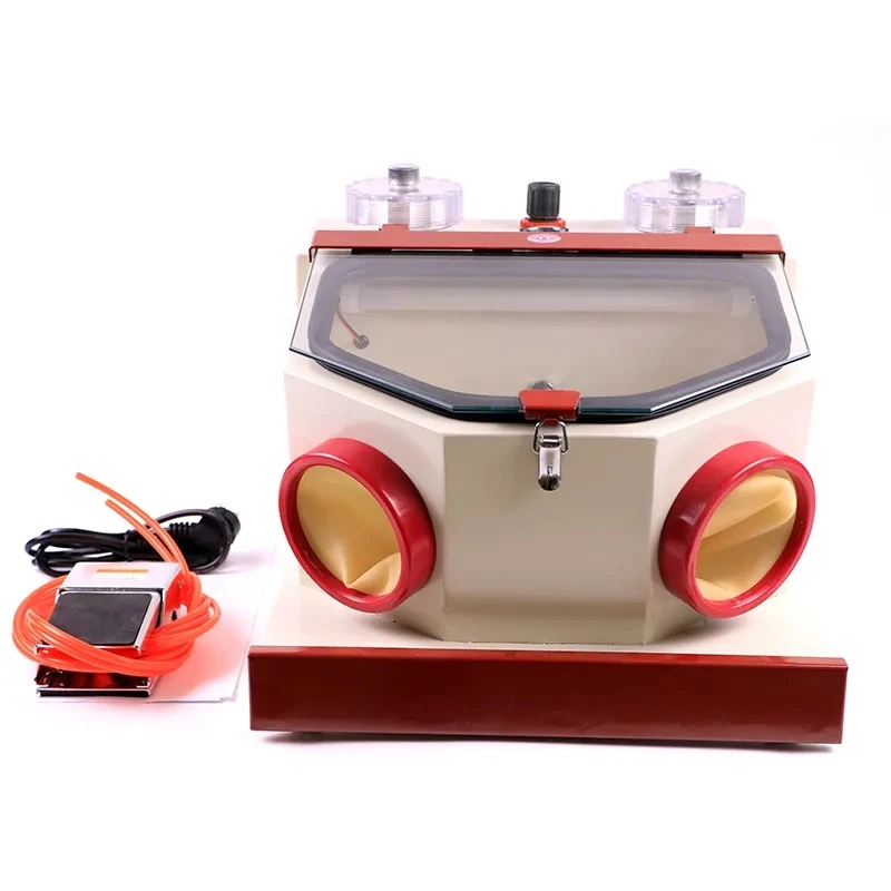 Dental Twin-pen Blasting Unit Electric Metal Sandblast Machine with Drawer Storage High-pressure Sandblaster for Dental Lab
Dental Twin-pen Blasting Unit Electric Metal Sandblast Machine with Drawer Storage High-pressure Sandblaster for Dental Lab