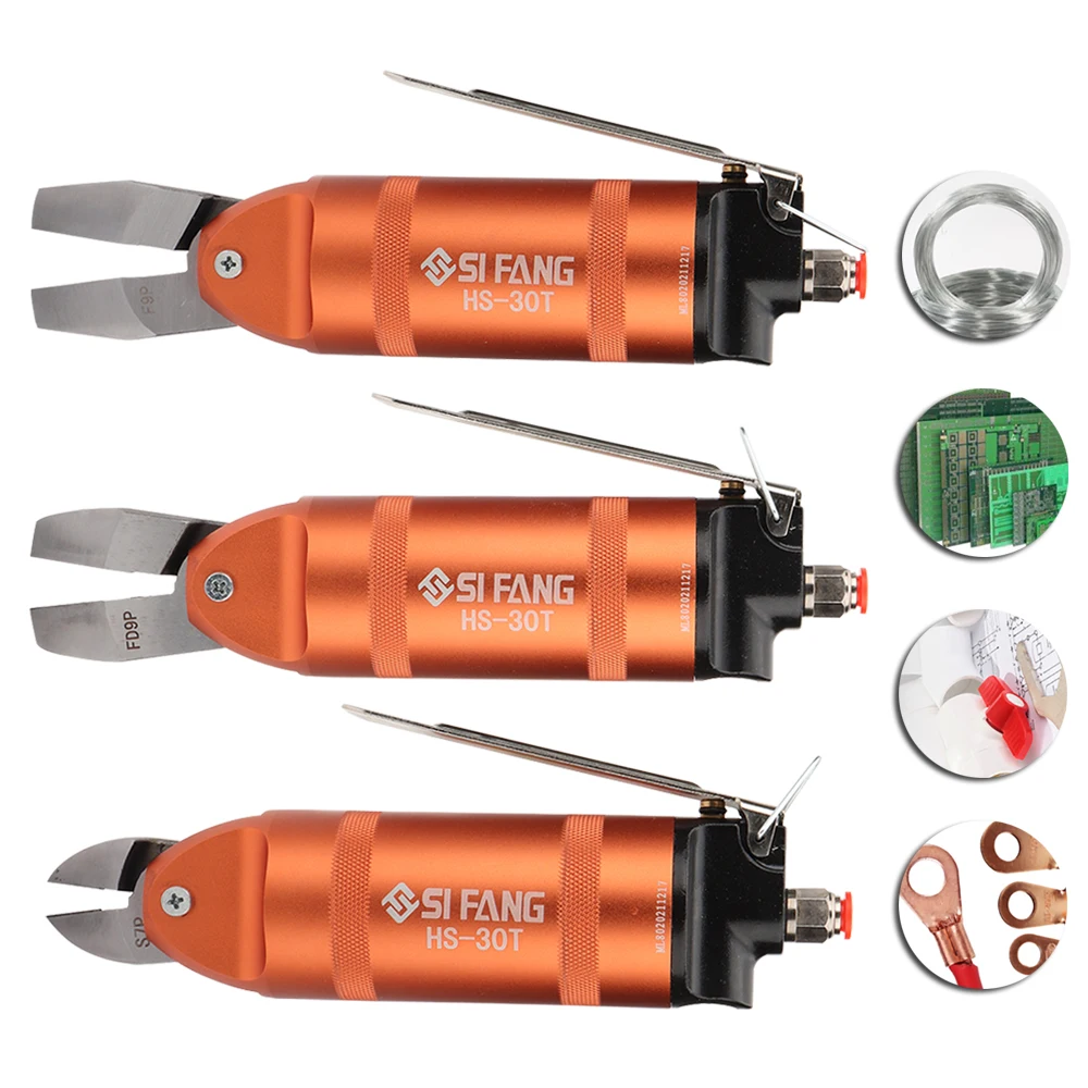 SI FANG HS-30 Mini Air Power Scissors Metal Shears Pneumatic Cutting Tools for Copper Wire And Iron FD9P/F9P/S7P
SI FANG HS-30 Mini Air Power Scissors Metal Shears Pneumatic Cutting Tools for Copper Wire And Iron FD9P/F9P/S7P