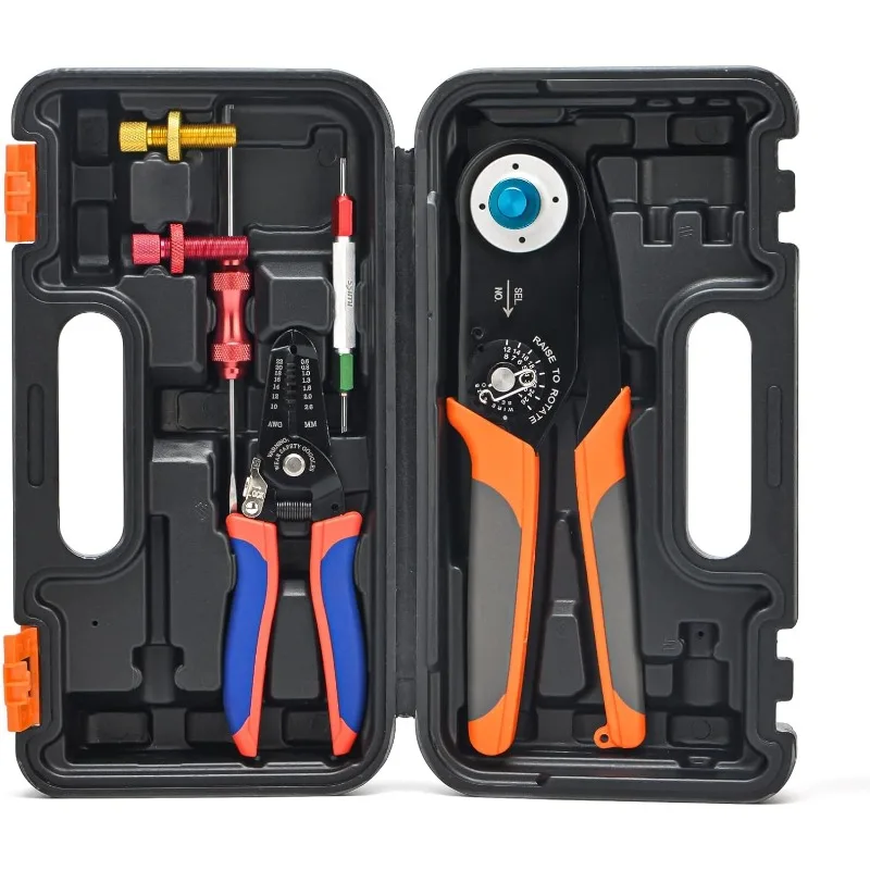 Deutsch Solid Contacts Crimping Tool AWG 26-12 for Size 12,16,20 applicable to DT,DTP,DTM serie
Deutsch Solid Contacts Crimping Tool AWG 26-12 for Size 12,16,20 applicable to DT,DTP,DTM serie