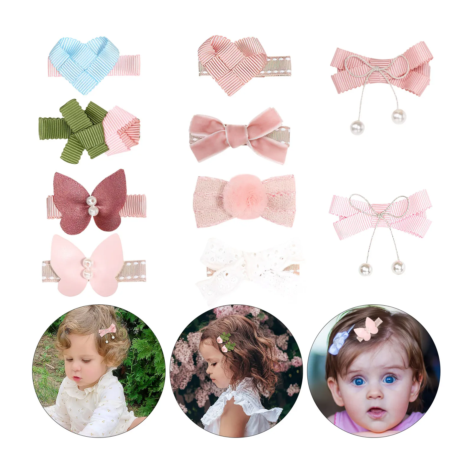 10Pcs Girls Hair Clips Small Size Fabric Barrettes Adorable Hair Accessories for Various Occasions Lightweight Safe
10Pcs Girls Hair Clips Small Size Fabric Barrettes Adorable Hair Accessories for Various Occasions Lightweight Safe