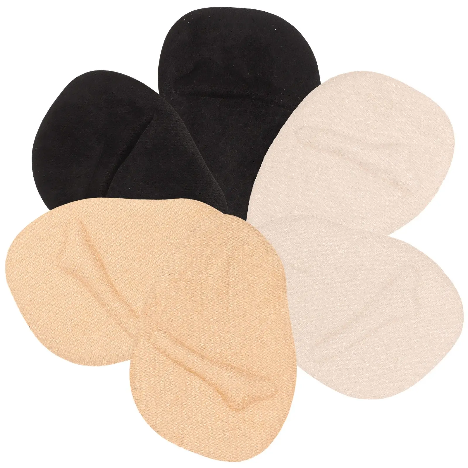 3 Pairs Non-slip Forefoot Pads Gel Lint Material High Heel Sole Protectors Comfort Insoles Breathable Anti-sweat Pad Accessories
3 Pairs Non-slip Forefoot Pads Gel Lint Material High Heel Sole Protectors Comfort Insoles Breathable Anti-sweat Pad Accessories