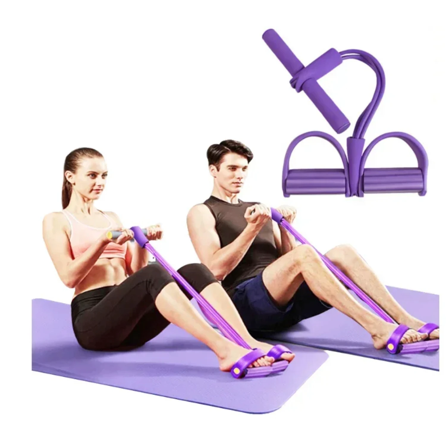 Sit- Pull Rope Fitness Gum Resistance Bands Latex Pedal Exerciser Expander Elastic Bands Yoga equipment Pilates Workout
Sit- Pull Rope Fitness Gum Resistance Bands Latex Pedal Exerciser Expander Elastic Bands Yoga equipment Pilates Workout