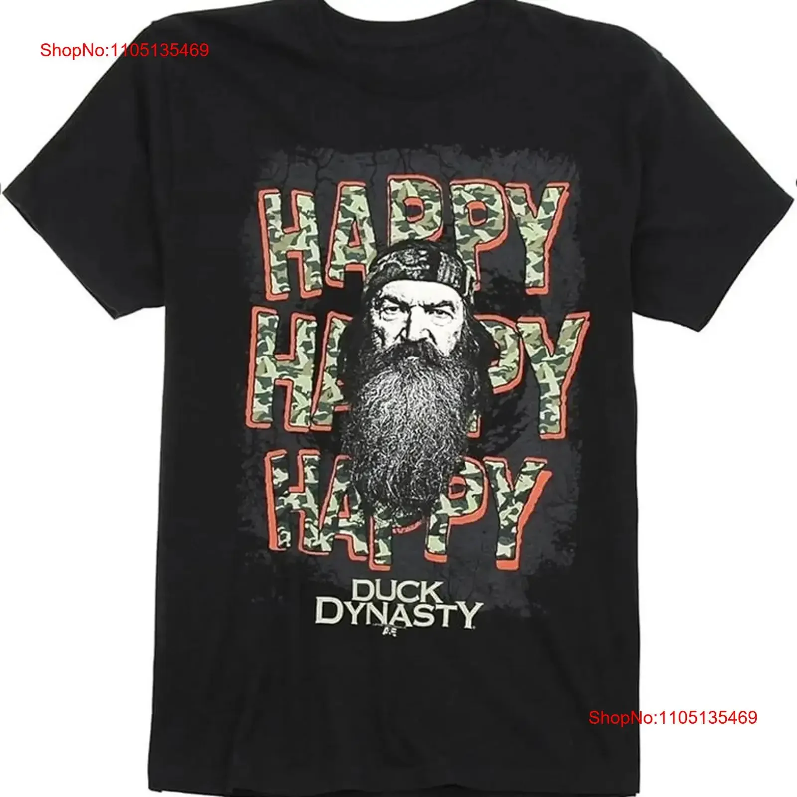 Phil Robertson Duck Dynasty Happy Tribute T Shirt Full Size S 5XL vintage Washed Slightly Comfortable Soft Breathable
Phil Robertson Duck Dynasty Happy Tribute T Shirt Full Size S 5XL vintage Washed Slightly Comfortable Soft Breathable