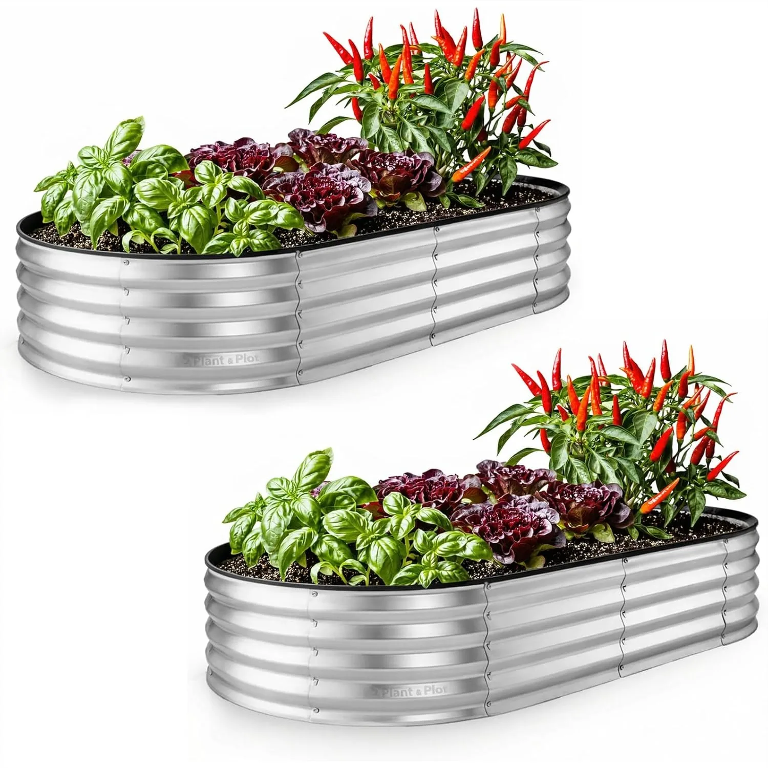 Galvanized Raised Garden Beds 6x3x1 ft (2-Pack) for Vegetables, Flowers, Easy Tool-Free Assembly in 20 Mins, Durable Metal
Galvanized Raised Garden Beds 6x3x1 ft (2-Pack) for Vegetables, Flowers, Easy Tool-Free Assembly in 20 Mins, Durable Metal