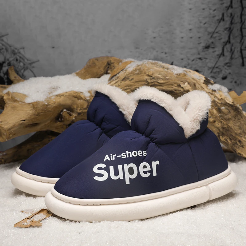 Winter Men Boots with Fur Home Cotton Shoes Outdoor Waterproof Couple Snow Boots Women Casual Shoes Comfortable Plush Warm Boots
Winter Men Boots with Fur Home Cotton Shoes Outdoor Waterproof Couple Snow Boots Women Casual Shoes Comfortable Plush Warm Boots