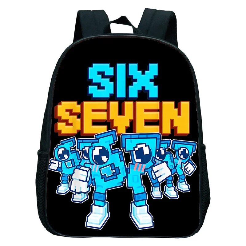 67 Six Seven Brainrot Print Backpack Cartoon Kindergarten Schoolbag Orthopedic Kids Bookbag Boys Girls Backpacks Mochila Gift
67 Six Seven Brainrot Print Backpack Cartoon Kindergarten Schoolbag Orthopedic Kids Bookbag Boys Girls Backpacks Mochila Gift