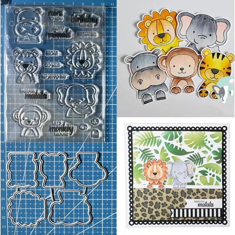 Animal Metal Cutting Dies Stamp Diy Scrapbooking Embossing Paper Card Stencils
Animal Metal Cutting Dies Stamp Diy Scrapbooking Embossing Paper Card Stencils