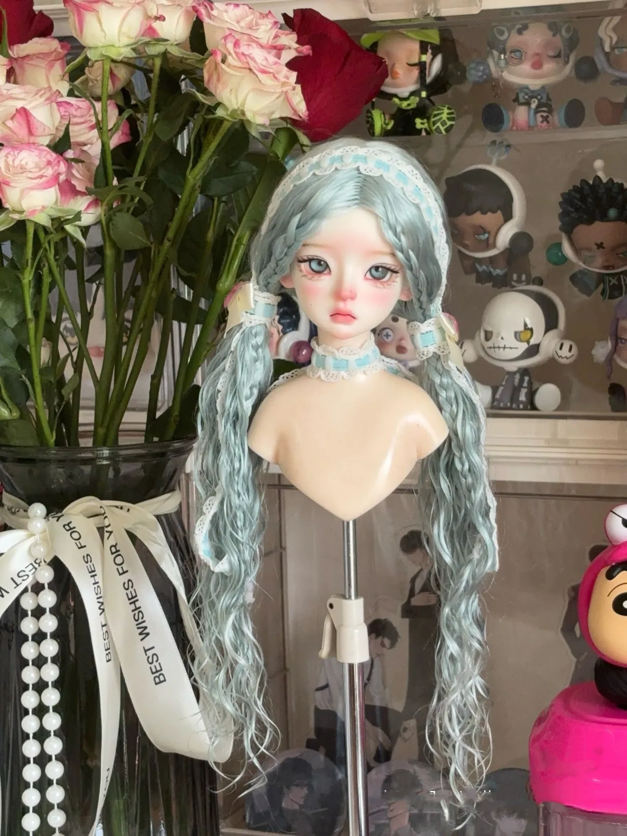 Волосы для куклы, аксессуары для кукол ручной работы, 1/4 1/6, кукла BJD, модный мохеровый парик
Волосы для куклы, аксессуары для кукол ручной работы, 1/4 1/6, кукла BJD, модный мохеровый парик