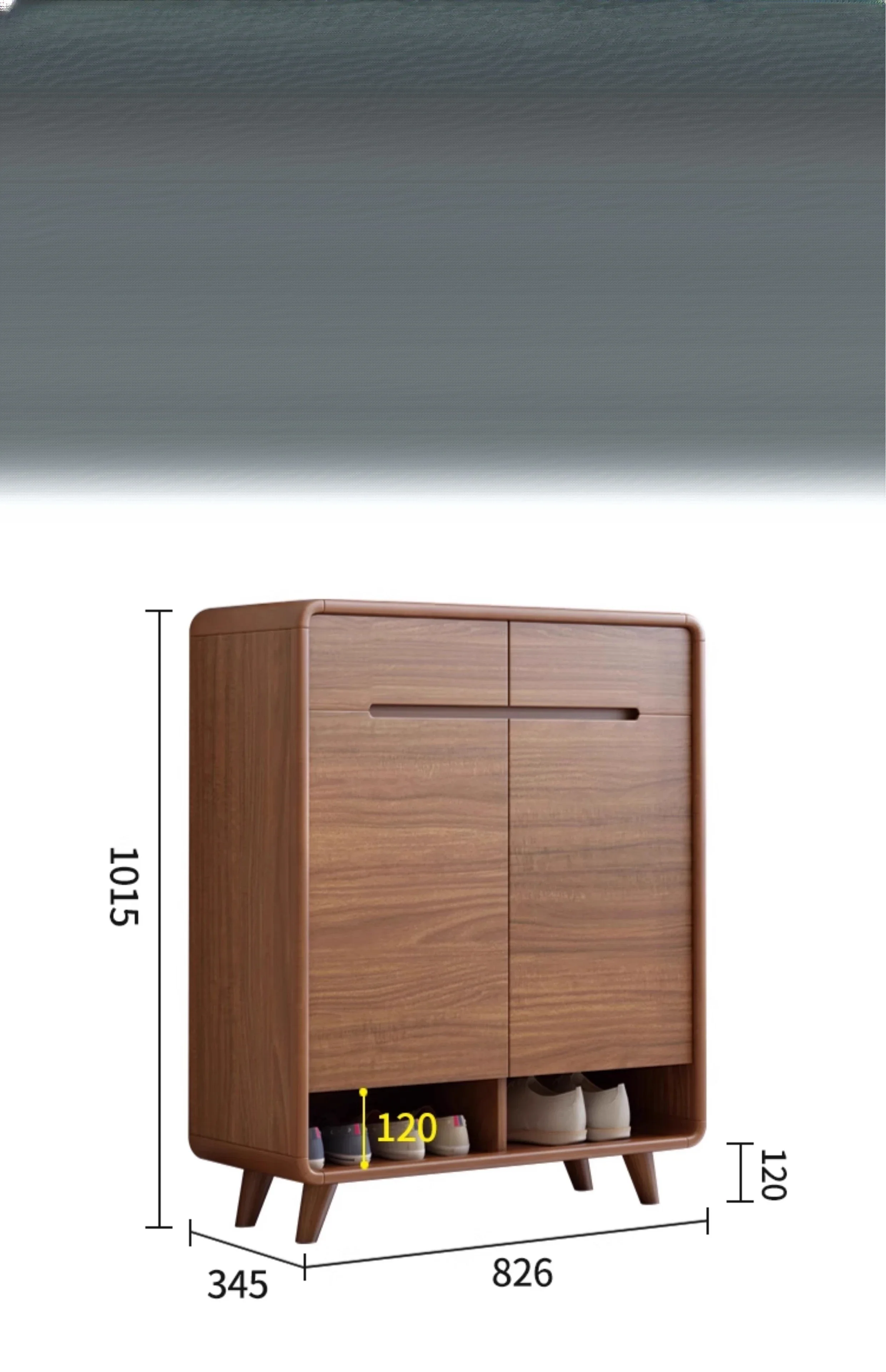 Shoe cabinet household entrance solid wood frame indoor entrance storage
Shoe cabinet household entrance solid wood frame indoor entrance storage