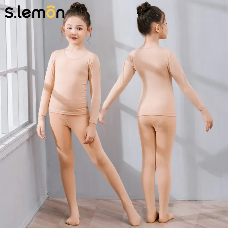 S.lemon для маленьких девочек телесного цвета, базовый слой для танцев, тонкая флисовая теплая майка, невидимый тренировочный топ для гимнастики, 90-150 см
S.lemon для маленьких девочек телесного цвета, базовый слой для танцев, тонкая флисовая теплая майка, невидимый тренировочный топ для гимнастики, 90-150 см