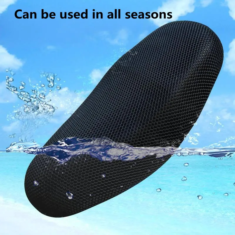 1PC Motorcycle Seat Covers Breathable Mesh For Motor Electric Scooter, Motorcycles, Sun Protection Poly Motorcycle Seat Cushions
1PC Motorcycle Seat Covers Breathable Mesh For Motor Electric Scooter, Motorcycles, Sun Protection Poly Motorcycle Seat Cushions