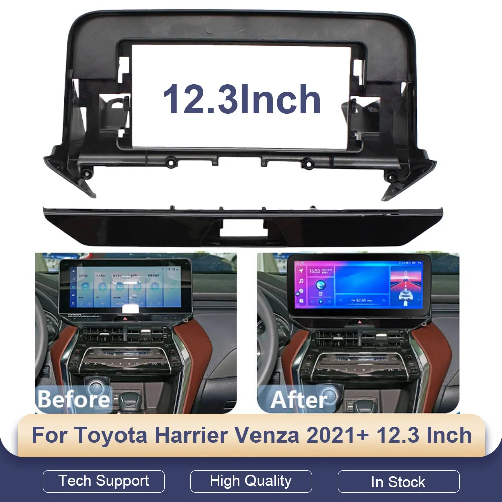 For Toyota Harrier Venza 2021+ 12.3 Inch Android Radio Car Fascia Adapter Canbus Box Decoder Dash Panel Kit
For Toyota Harrier Venza 2021+ 12.3 Inch Android Radio Car Fascia Adapter Canbus Box Decoder Dash Panel Kit