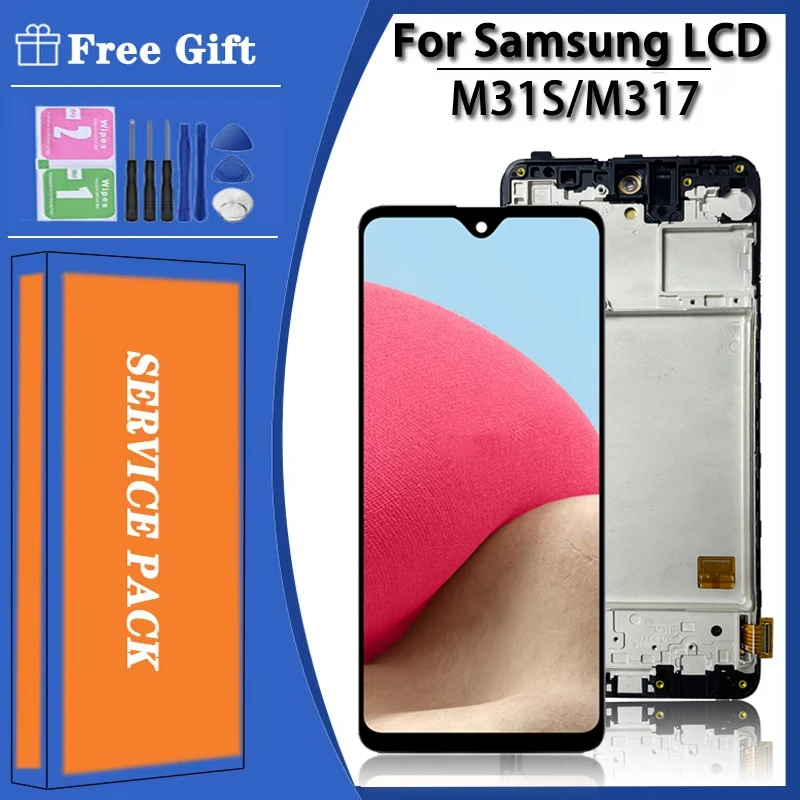 6.5"Super AMOLED For Samsung M31S M317 Lcd Display Touch Screen Digitizer Assembly Parts For Samsung M317F Display Screen
6.5"Super AMOLED For Samsung M31S M317 Lcd Display Touch Screen Digitizer Assembly Parts For Samsung M317F Display Screen