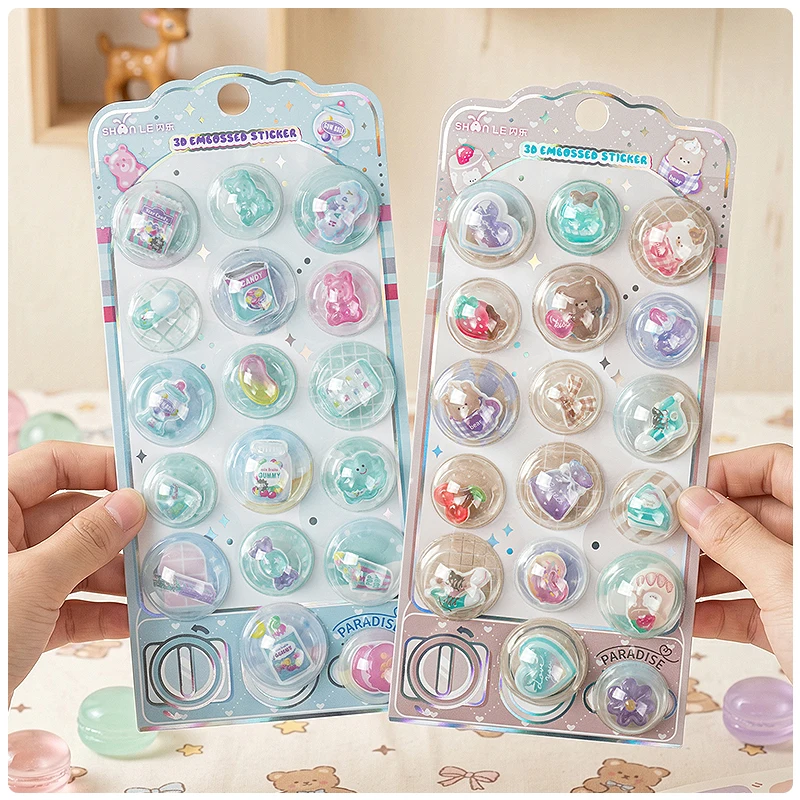 Cute Cartoon Sweet Capsules 3D Relief Decor Sticker Scrapbooking Diy Journaling Diary Stationery Sticker School Supplies Gift
Cute Cartoon Sweet Capsules 3D Relief Decor Sticker Scrapbooking Diy Journaling Diary Stationery Sticker School Supplies Gift