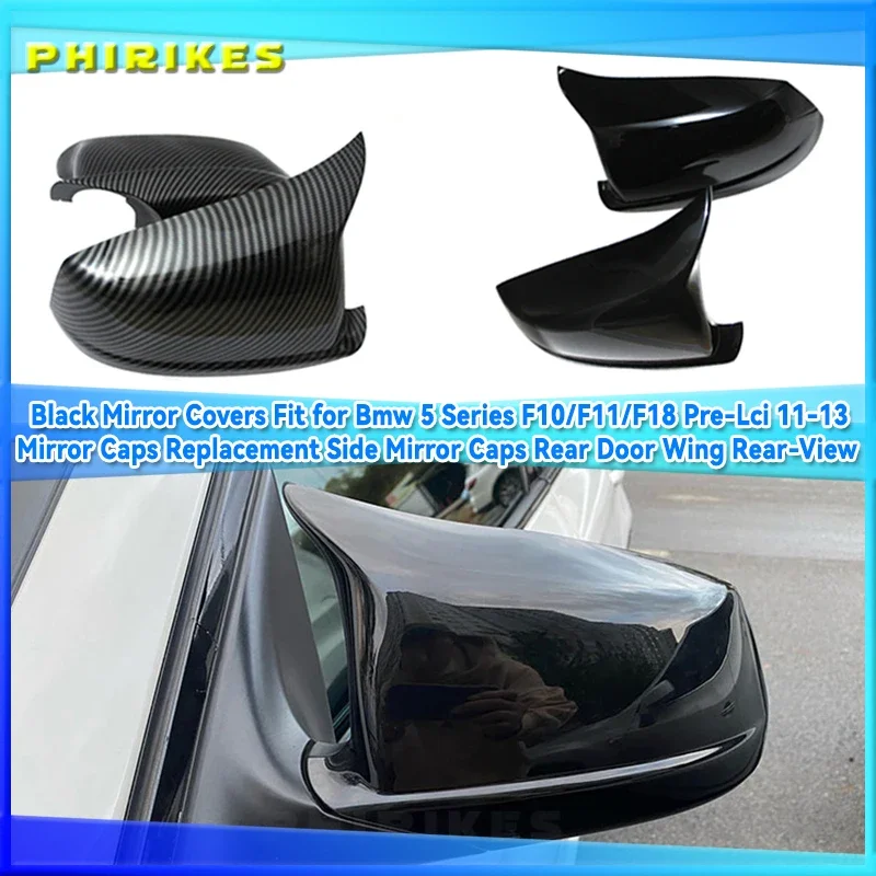 Mirror Covers Fit for Bmw 5 Series F10/F11/F18 Pre-Lci 11-13 Mirror Caps Replacement Side Mirror Caps Rear Door Wing Rear-View
Mirror Covers Fit for Bmw 5 Series F10/F11/F18 Pre-Lci 11-13 Mirror Caps Replacement Side Mirror Caps Rear Door Wing Rear-View