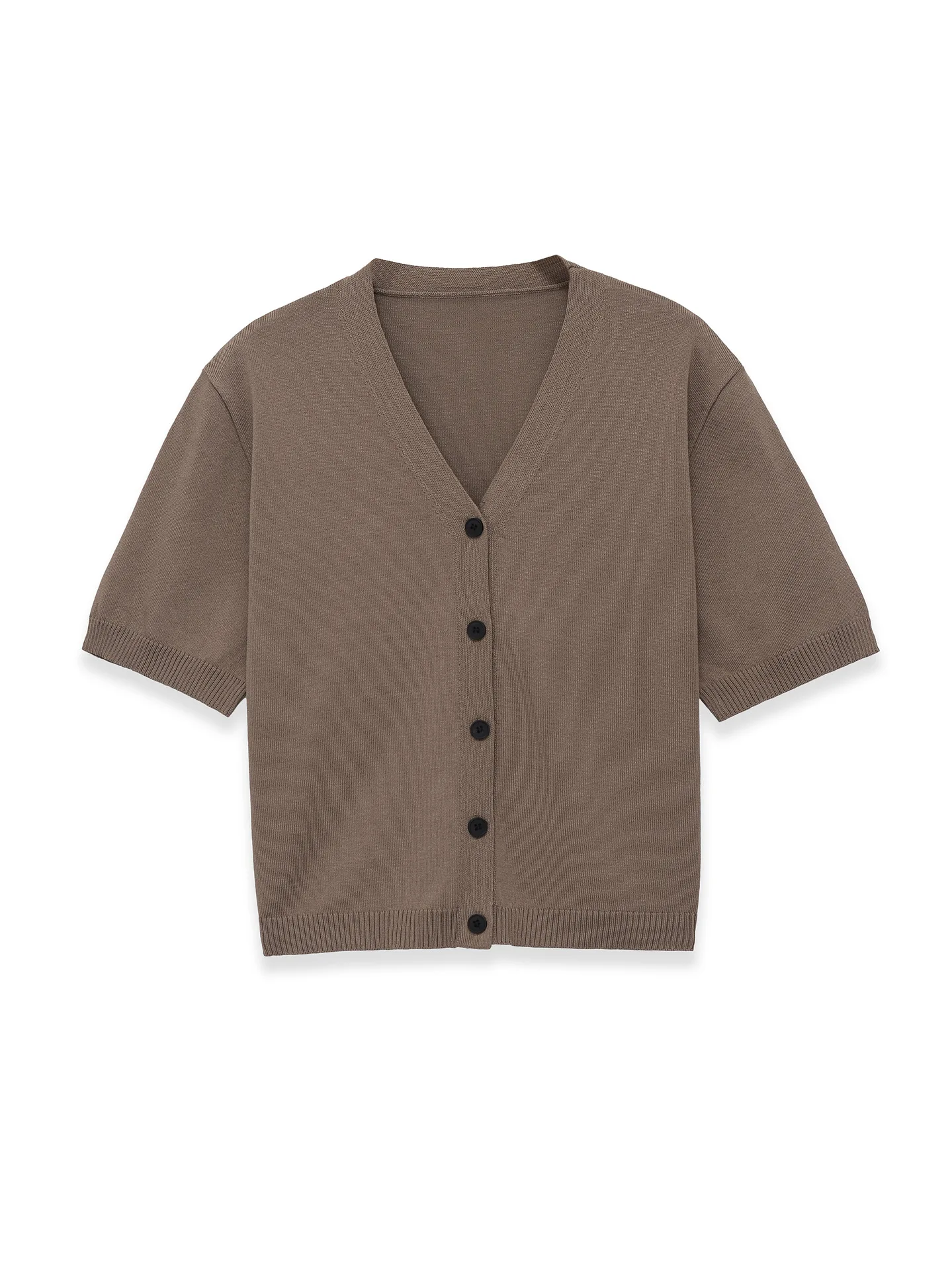Dave&di European And American Style V-neck Short Sleeved Casual Knitted Jacket Top Knitwear Woman Clothing Woman Clothes Cardiga
Dave&di European And American Style V-neck Short Sleeved Casual Knitted Jacket Top Knitwear Woman Clothing Woman Clothes Cardiga