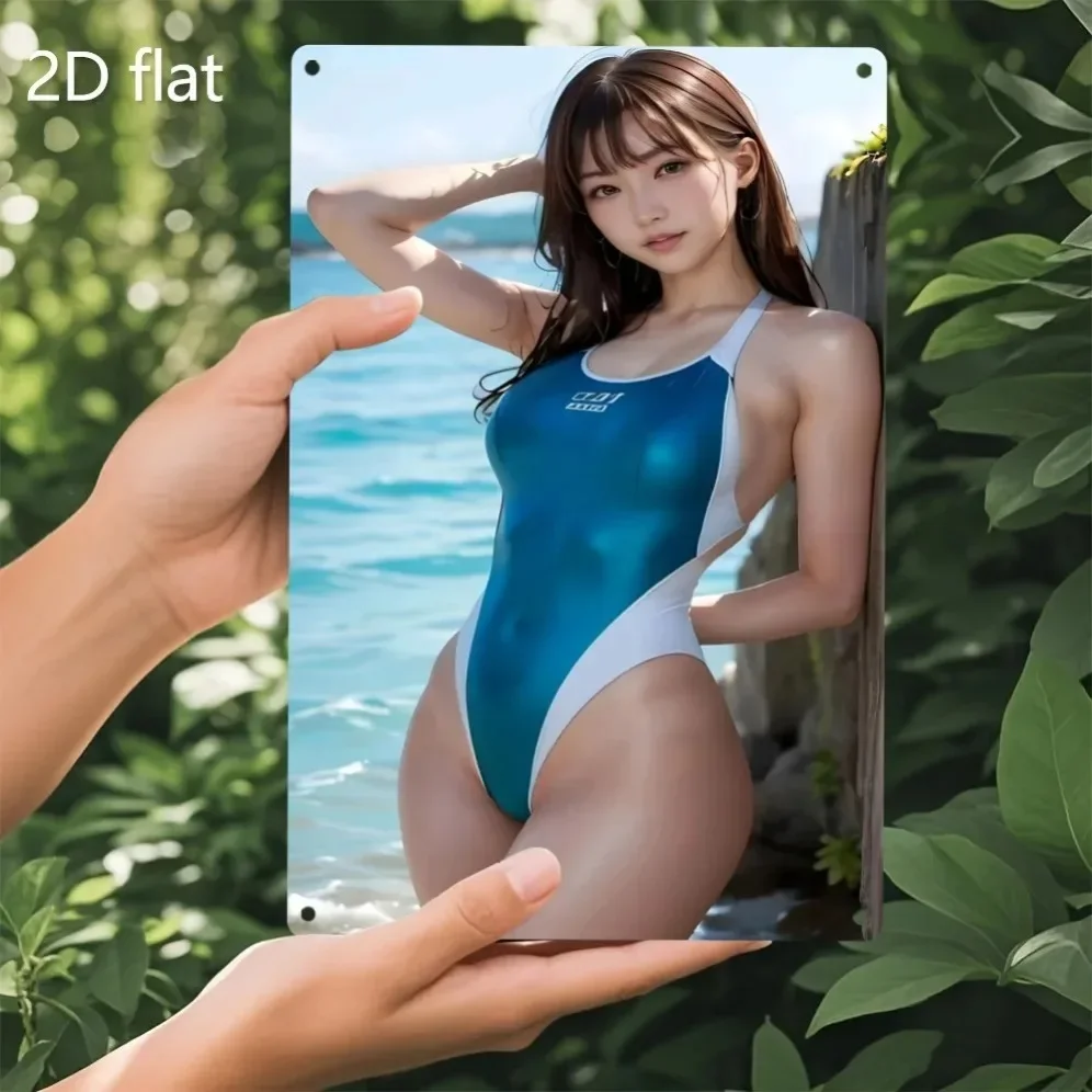 Vintage Blue Lady Beach Metal Wall Art, Weather-Resistant Pre-Drilled Iron Sheet Sign for Indoor Outdoor Home
Vintage Blue Lady Beach Metal Wall Art, Weather-Resistant Pre-Drilled Iron Sheet Sign for Indoor Outdoor Home