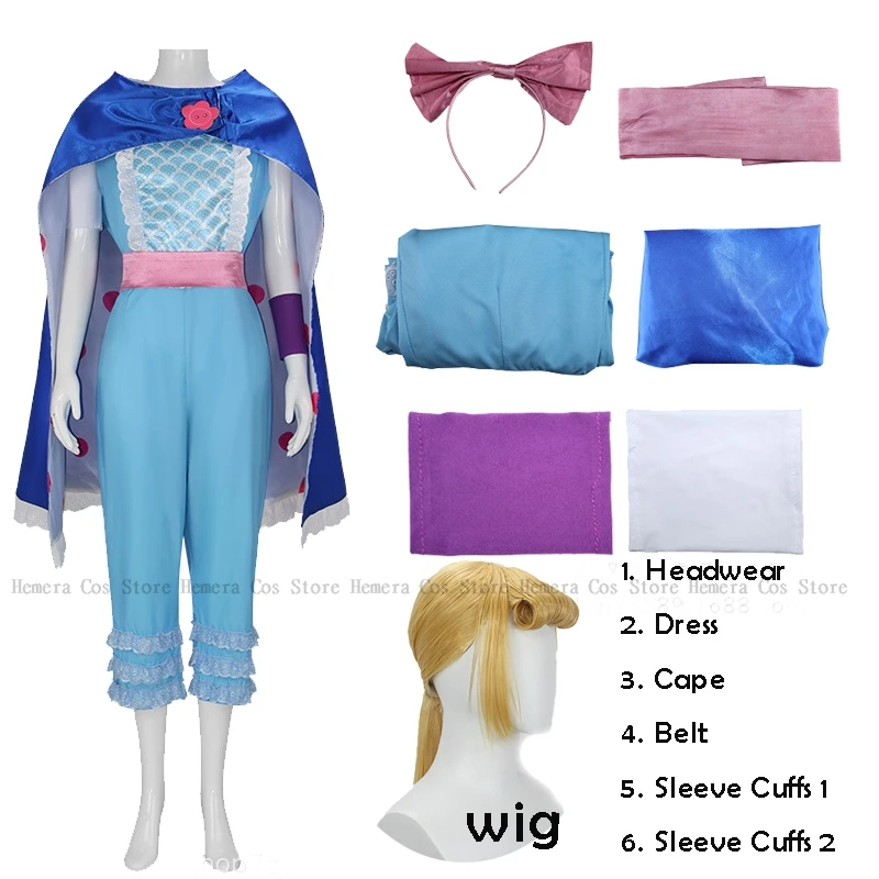 Pastourelle Shepherdess BoPeepp Women Cute Cosplay – Blue Pants Suit & Wig, Medieval Sweet Retro Pastoral Outfit for Halloween
Pastourelle Shepherdess BoPeepp Women Cute Cosplay – Blue Pants Suit & Wig, Medieval Sweet Retro Pastoral Outfit for Halloween