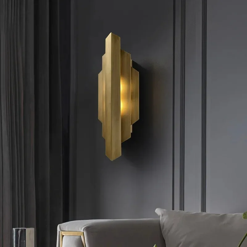 Copper Interior wall sconce lamp of house bedroom decor Bedside table design lamps Led light fixture Nordic wall lights for you
Copper Interior wall sconce lamp of house bedroom decor Bedside table design lamps Led light fixture Nordic wall lights for you
