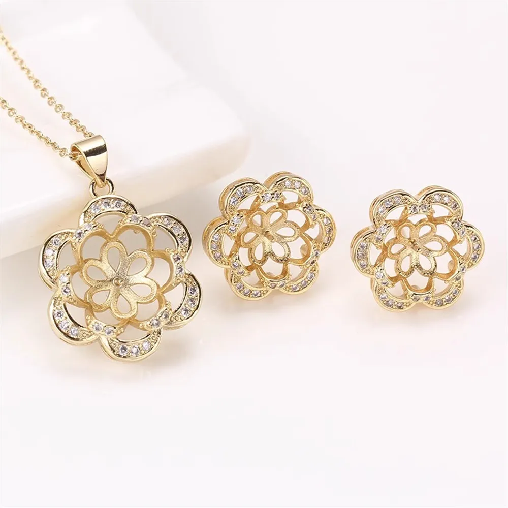18K Gold Plated Pearl Set Base, DIY Jewelry Making Supplies, Blank Pendant Ear Stud Bases for Handmade Accessories No Pearl
18K Gold Plated Pearl Set Base, DIY Jewelry Making Supplies, Blank Pendant Ear Stud Bases for Handmade Accessories No Pearl