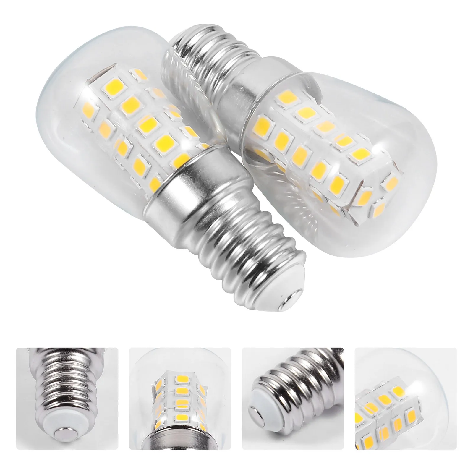 2Pcs E14 LED Corn Light Bulbs Refrigerator Low Energy Consumption Fridge Lamp Replacement Household Sewing Machine
2Pcs E14 LED Corn Light Bulbs Refrigerator Low Energy Consumption Fridge Lamp Replacement Household Sewing Machine