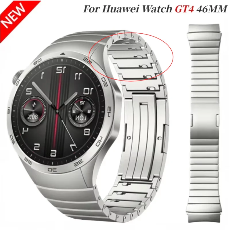 No Gap Official Metal Band For Huawei Watch GT4 46mm Stainless Steel Quick Release Bracelet For Huawei Watch GT4 Belt Wristband
No Gap Official Metal Band For Huawei Watch GT4 46mm Stainless Steel Quick Release Bracelet For Huawei Watch GT4 Belt Wristband