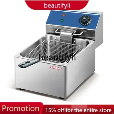 A61 Small Food Shop Desktop Constant Temperature Deep Fryer Commercial Single Tank Fried Dough Stick Fryer Electric Fryer
A61 Small Food Shop Desktop Constant Temperature Deep Fryer Commercial Single Tank Fried Dough Stick Fryer Electric Fryer
