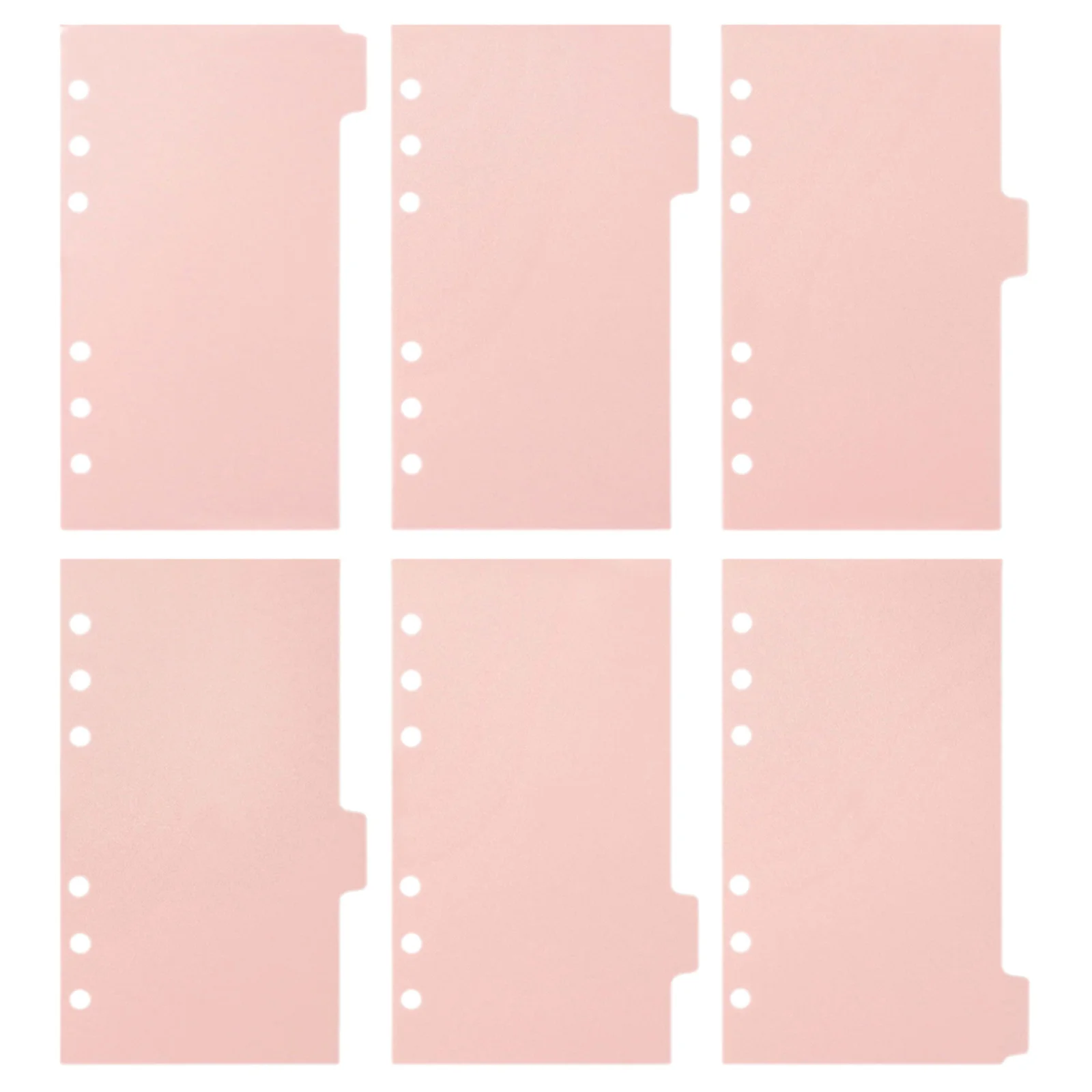 A5 Binder Dividers With Tabs 6-Ring Hole Plastic Page Separators Index Divider Sheet Protectors Folder Accessories Loose 
A5 Binder Dividers With Tabs 6-Ring Hole Plastic Page Separators Index Divider Sheet Protectors Folder Accessories Loose