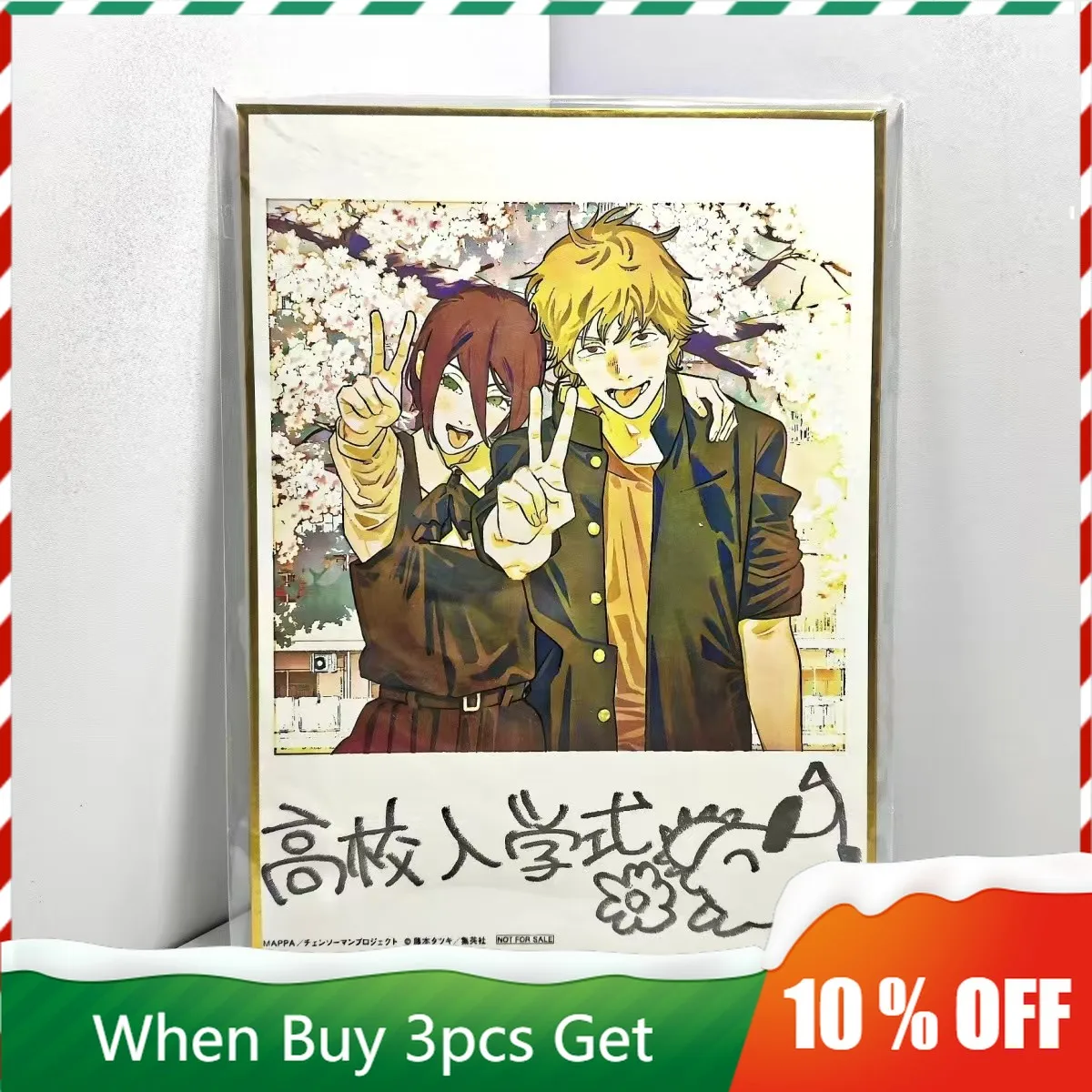 Chainsaw Man Anime Peripherals Denji Figurine Color Paper Reze Figure Shikishi Board Desktop Ornaments Collectibles Toys Gift
Chainsaw Man Anime Peripherals Denji Figurine Color Paper Reze Figure Shikishi Board Desktop Ornaments Collectibles Toys Gift