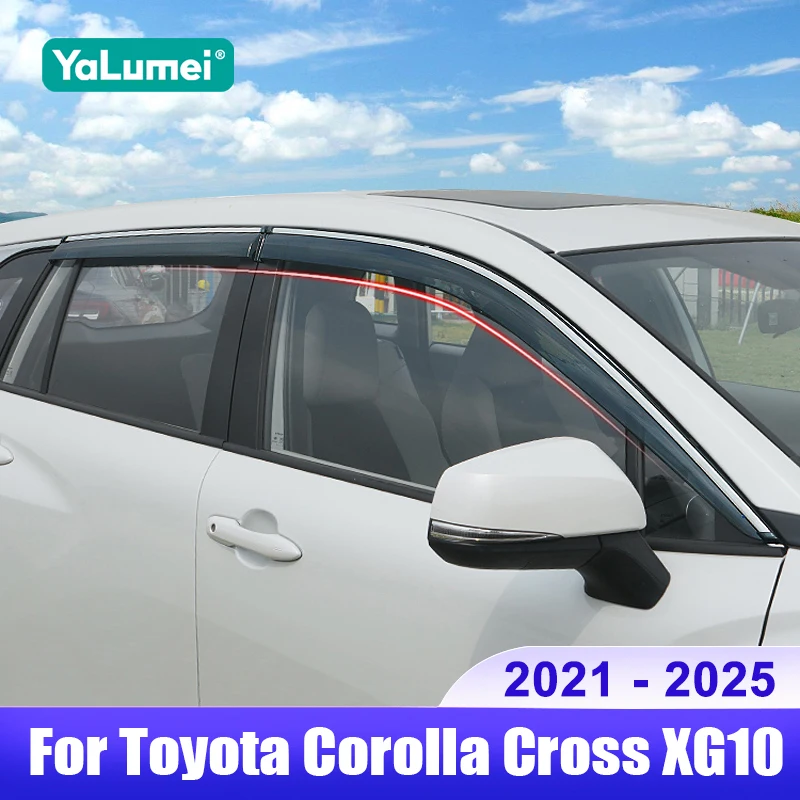 For Toyota Corolla Cross XG10 2021 2022 2023 2024 2025 Side Window Deflector Weathershield Visor Wind Rain Guard Car Accessories
For Toyota Corolla Cross XG10 2021 2022 2023 2024 2025 Side Window Deflector Weathershield Visor Wind Rain Guard Car Accessories