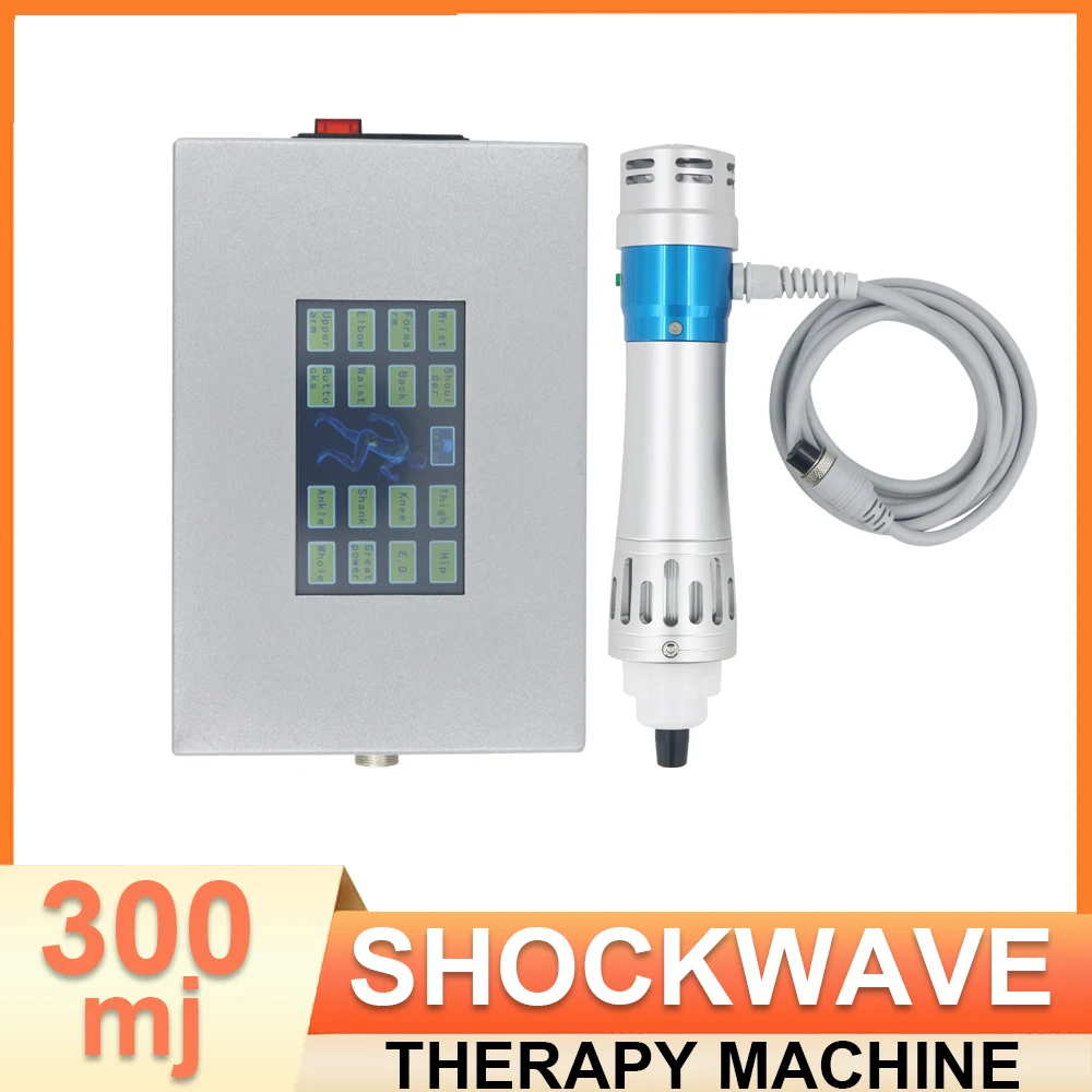 300MJ ED Shockwave Therapy Machine New Shock Wave Equipment Body Relaxation Massager Shoulder Neck Wiast Foot Pain Relieve
300MJ ED Shockwave Therapy Machine New Shock Wave Equipment Body Relaxation Massager Shoulder Neck Wiast Foot Pain Relieve