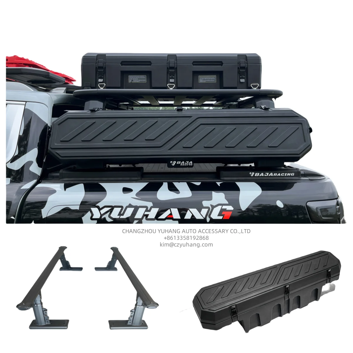YH-G-044 YUHANG Aluminum Universal Pickup Roll Bar With Multifunctional Side Box for Pick-up Trucks Can Load More Than 500kgsc
YH-G-044 YUHANG Aluminum Universal Pickup Roll Bar With Multifunctional Side Box for Pick-up Trucks Can Load More Than 500kgsc