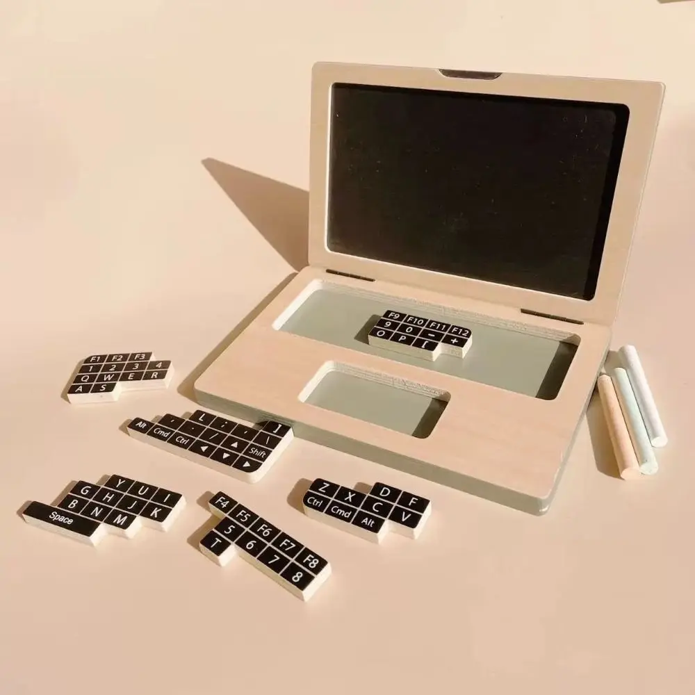 Laptop Shaped Simulation Drawing Board Multifuntional Wooden Early Education Board Mathematics Enlightenment Writing Training
Laptop Shaped Simulation Drawing Board Multifuntional Wooden Early Education Board Mathematics Enlightenment Writing Training
