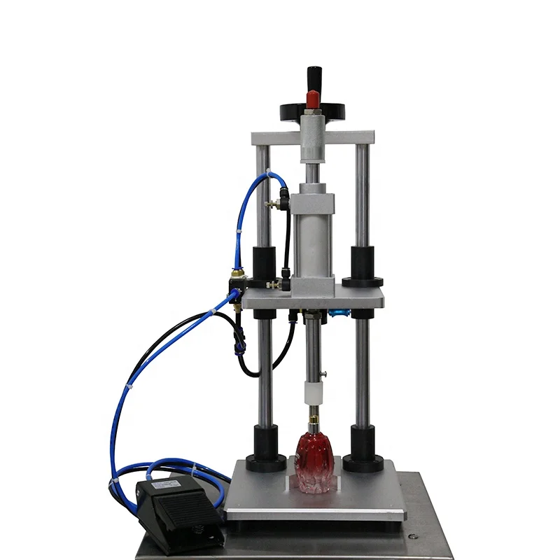 Pneumatic perfume bottle crimper perfume spray sealing machine
Pneumatic perfume bottle crimper perfume spray sealing machine
