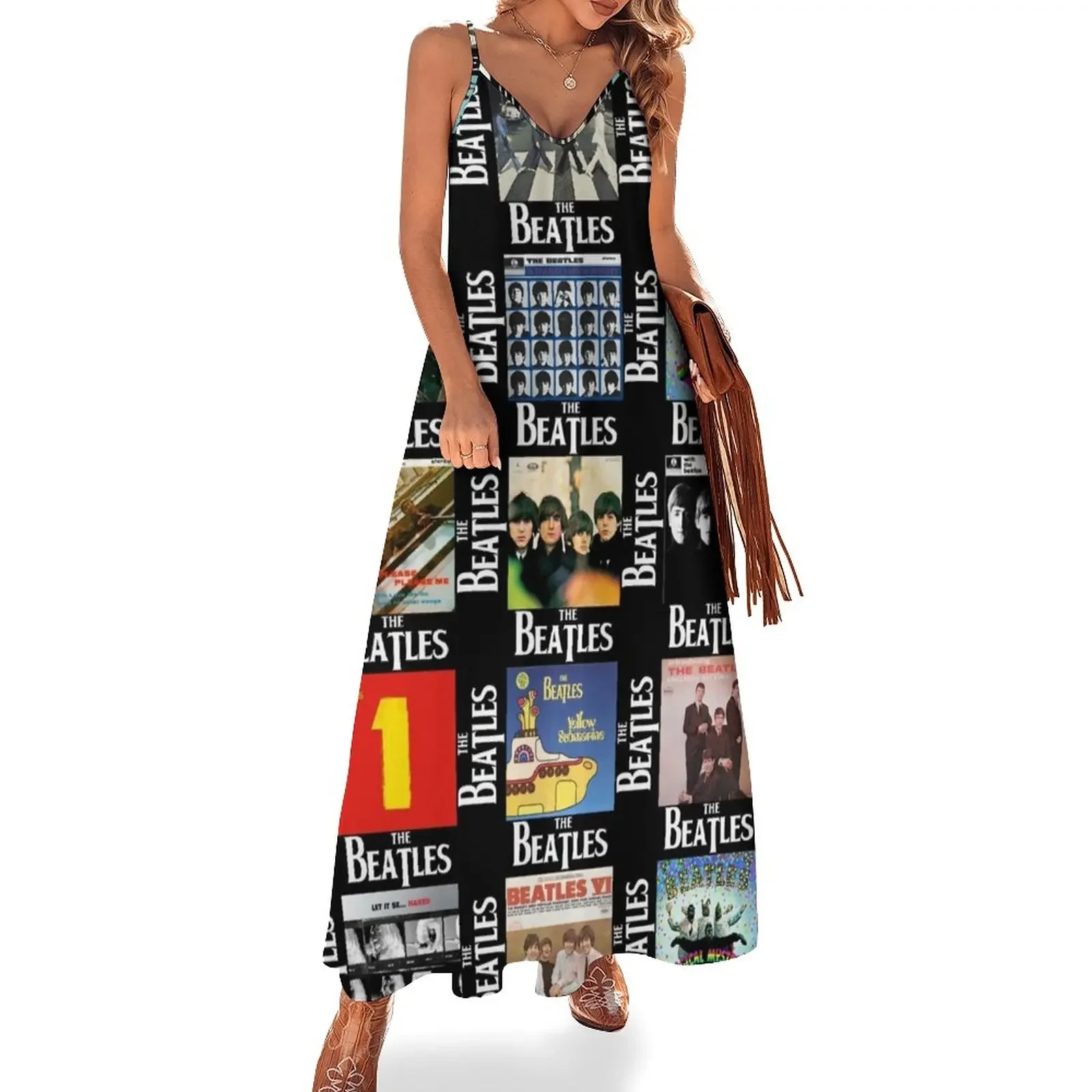 The Beatlets Albums, Beatleter Quiltatting Sleeveless Dress woman dress evening dress women
The Beatlets Albums, Beatleter Quiltatting Sleeveless Dress woman dress evening dress women