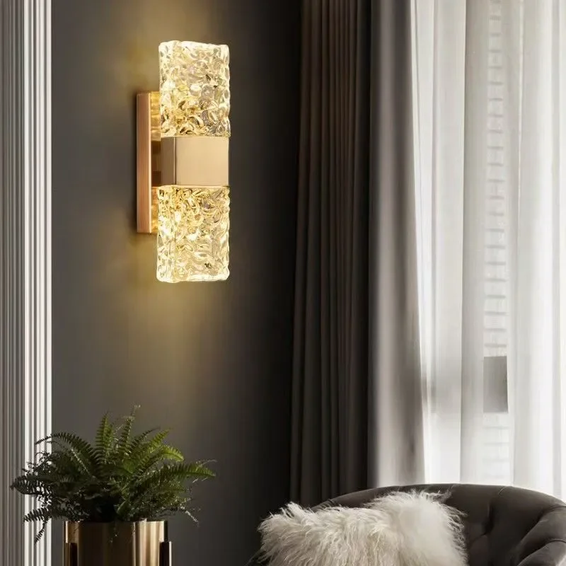 TINNY Nordic Modern Crystal Wall Lamp LED Fashion Simple Living Room Bedroom Bedside Lamp Villa Hotel Staircase Corridor Light
TINNY Nordic Modern Crystal Wall Lamp LED Fashion Simple Living Room Bedroom Bedside Lamp Villa Hotel Staircase Corridor Light