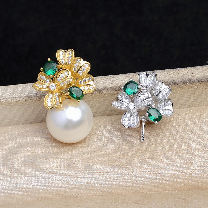 Wholesale 925 Sterling Silver Pendant Mounts Base Findings Settings Mountings Jewelry Fittings for 11-12mm Pearls 3pcs/lot
Wholesale 925 Sterling Silver Pendant Mounts Base Findings Settings Mountings Jewelry Fittings for 11-12mm Pearls 3pcs/lot