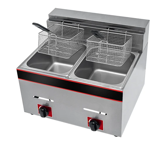 2x 10L Fryer Stainless Steel 2-Tank, 2-Basket Deep Fryer
2x 10L Fryer Stainless Steel 2-Tank, 2-Basket Deep Fryer