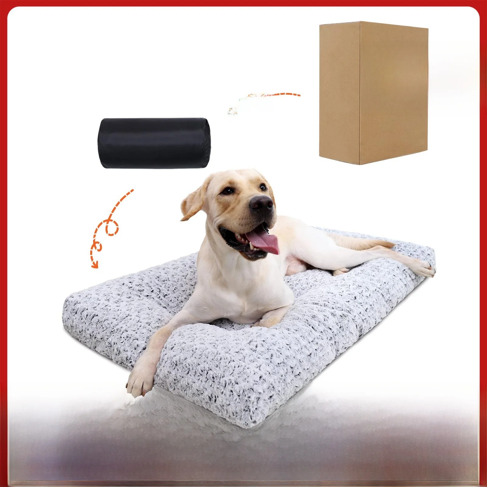 Rose Velvet Pet Mat Dog Bed Soft Chew Resistant All Seasons Universal Nest Dog Bed Cage Mat Comfortable Pet Accessories
Rose Velvet Pet Mat Dog Bed Soft Chew Resistant All Seasons Universal Nest Dog Bed Cage Mat Comfortable Pet Accessories
