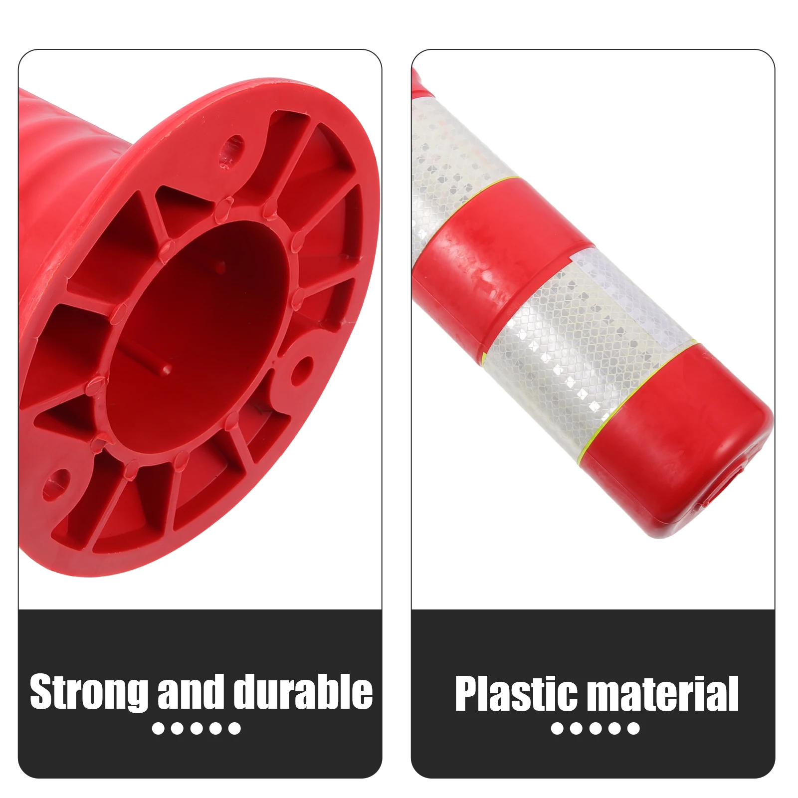 450MM White Barricade Column Plastic Road Warning Elastic Column Isolation Pile Reflective Traffic Facility 
450MM White Barricade Column Plastic Road Warning Elastic Column Isolation Pile Reflective Traffic Facility