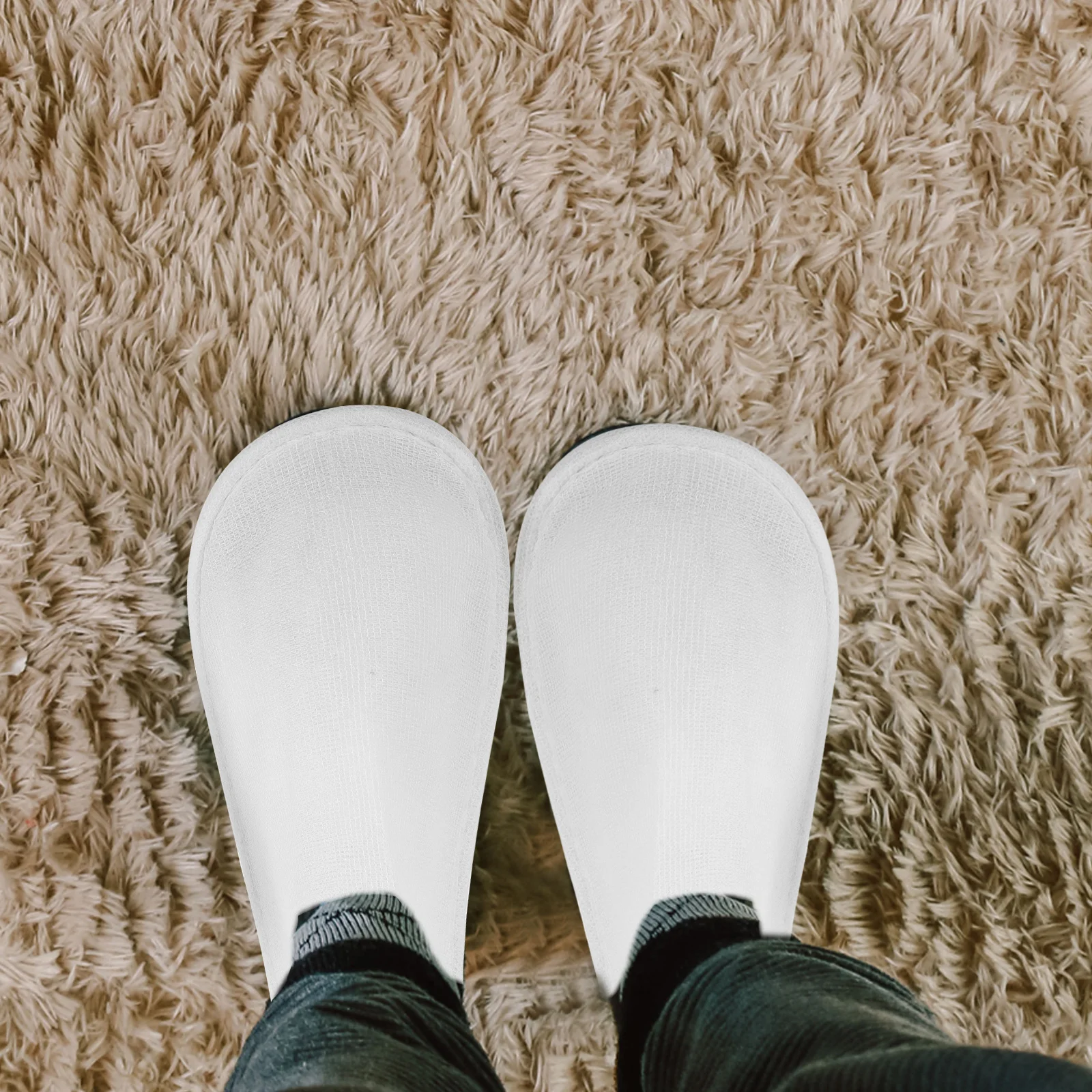 12 Pairs Disposable House Slippers For Guest Disposable Hotel Slippers Anti-slip Closed Back Open Toe Travel Guest Spa Bulk Foot
12 Pairs Disposable House Slippers For Guest Disposable Hotel Slippers Anti-slip Closed Back Open Toe Travel Guest Spa Bulk Foot