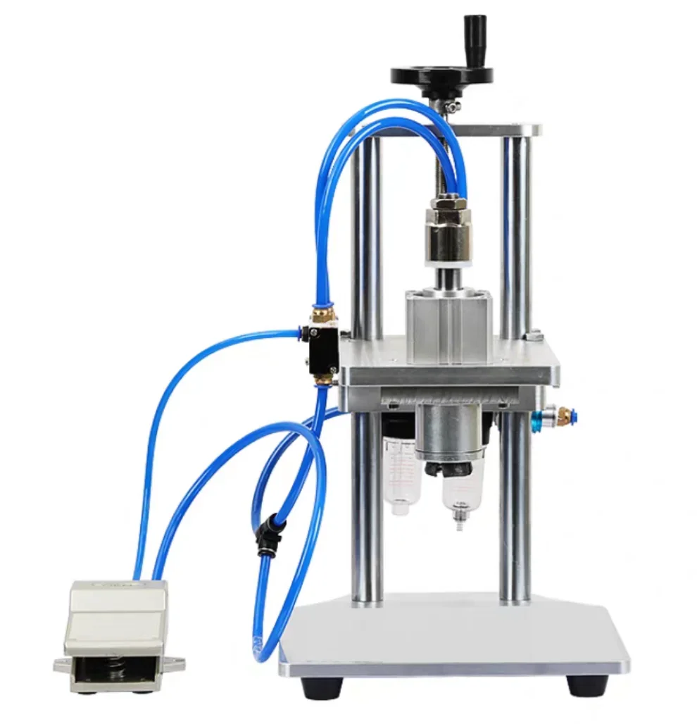 Jinshengchi Manual Electric Aluminum-plastic Cap 13/15/30mm Pneumatic Vial Crimping Glass Bottle Closing Sealing Capping Machine
Jinshengchi Manual Electric Aluminum-plastic Cap 13/15/30mm Pneumatic Vial Crimping Glass Bottle Closing Sealing Capping Machine