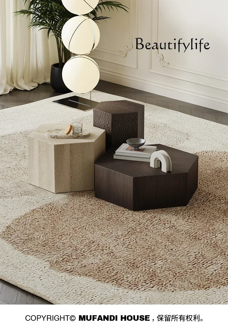 N19 N Nordic Creative Home Size Combined Tea Table Simple Living Room Small Apartment Hexagonal Coffee Table
N19 N Nordic Creative Home Size Combined Tea Table Simple Living Room Small Apartment Hexagonal Coffee Table