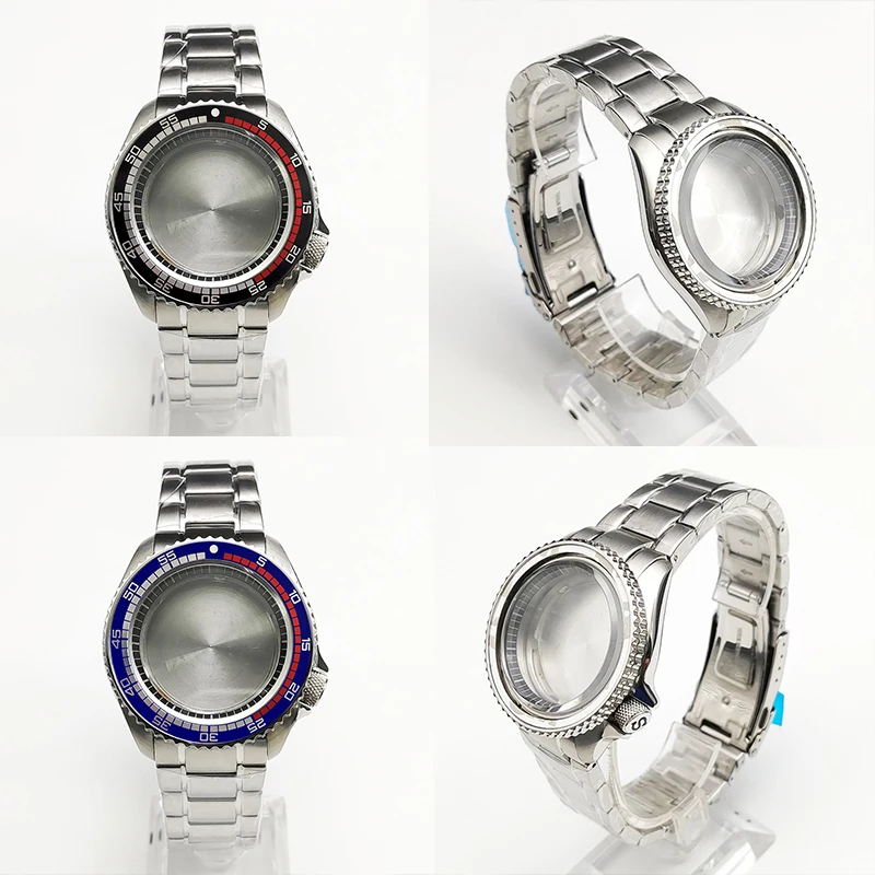 Silver SKX007 Watch Case Flat Sapphire Glass Fits NH35 NH36 NH38 4R 7S Movement With Steel Strap SKX007 Watch Case Repair Parts
Silver SKX007 Watch Case Flat Sapphire Glass Fits NH35 NH36 NH38 4R 7S Movement With Steel Strap SKX007 Watch Case Repair Parts