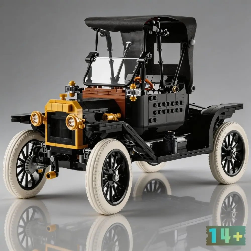 Hot Spot 1060Pcs Building Blocks Ornament Model Car 11376 Retro Car Model Christmas Birthday Gift For Friends
Hot Spot 1060Pcs Building Blocks Ornament Model Car 11376 Retro Car Model Christmas Birthday Gift For Friends