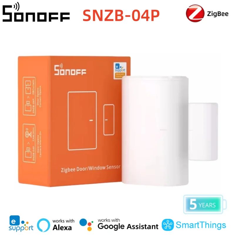 SONOFF SNZB-04P Zigbee Датчик двери, окна, локальная умная сцена, пульт дистанционного управления EWelink, голосовое управление через Alexa Google Smartthings
SONOFF SNZB-04P Zigbee Датчик двери, окна, локальная умная сцена, пульт дистанционного управления EWelink, голосовое управление через Alexa Google Smartthings