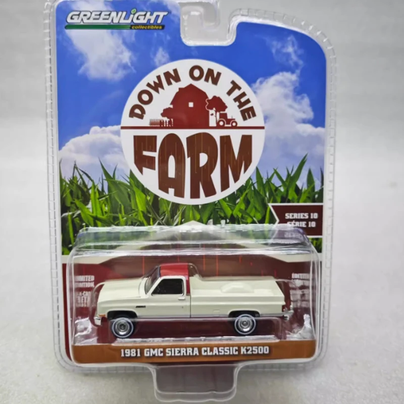 Модель автомобиля Greenlight из сплава под давлением 1/64 1981 GMC Sierra Classic K2500, Классическая коллекционная игрушка для мальчиков со статическим дисплеем
Модель автомобиля Greenlight из сплава под давлением 1/64 1981 GMC Sierra Classic K2500, Классическая коллекционная игрушка для мальчиков со статическим дисплеем